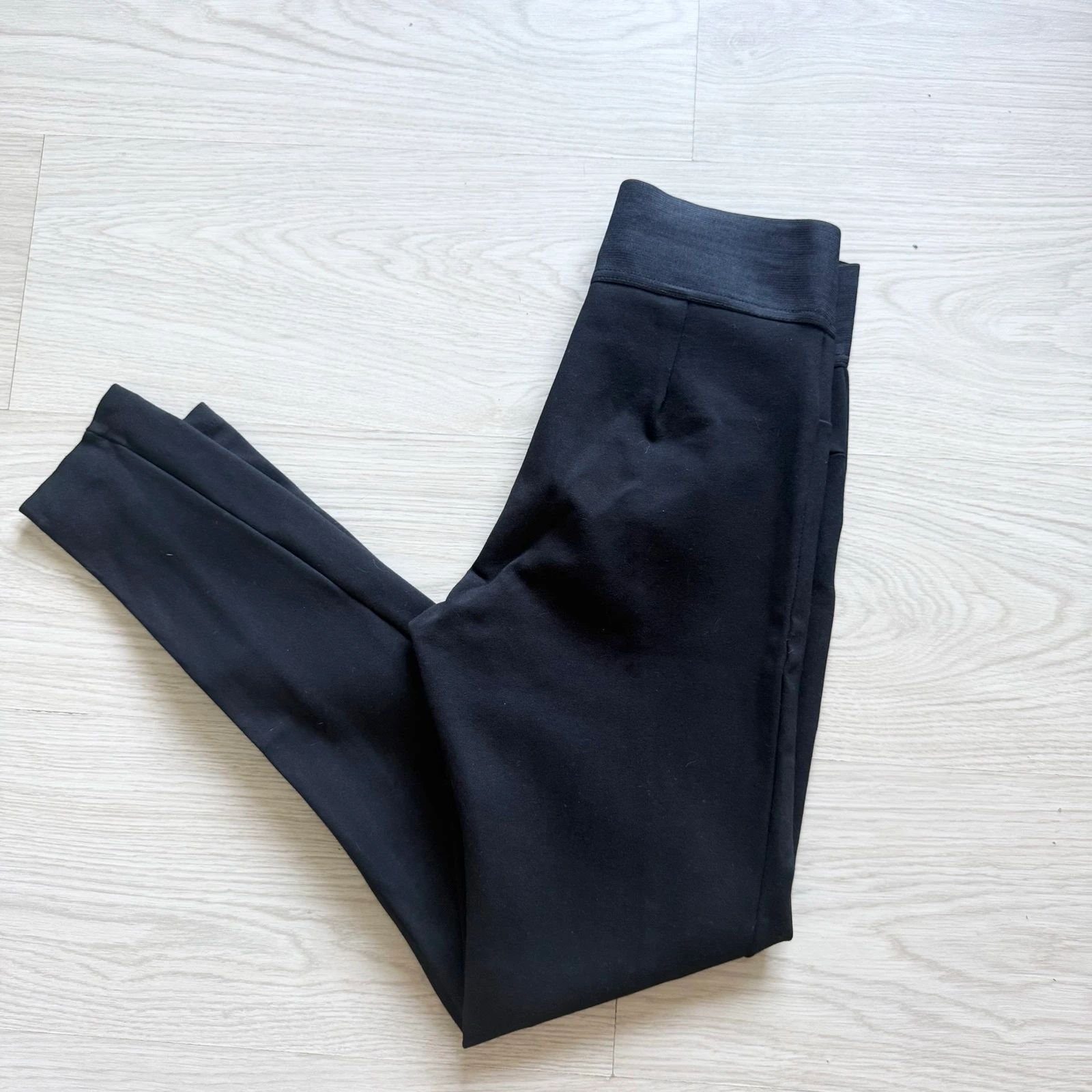 Black slim skinny trousers Gémo size 38 M – photo 2